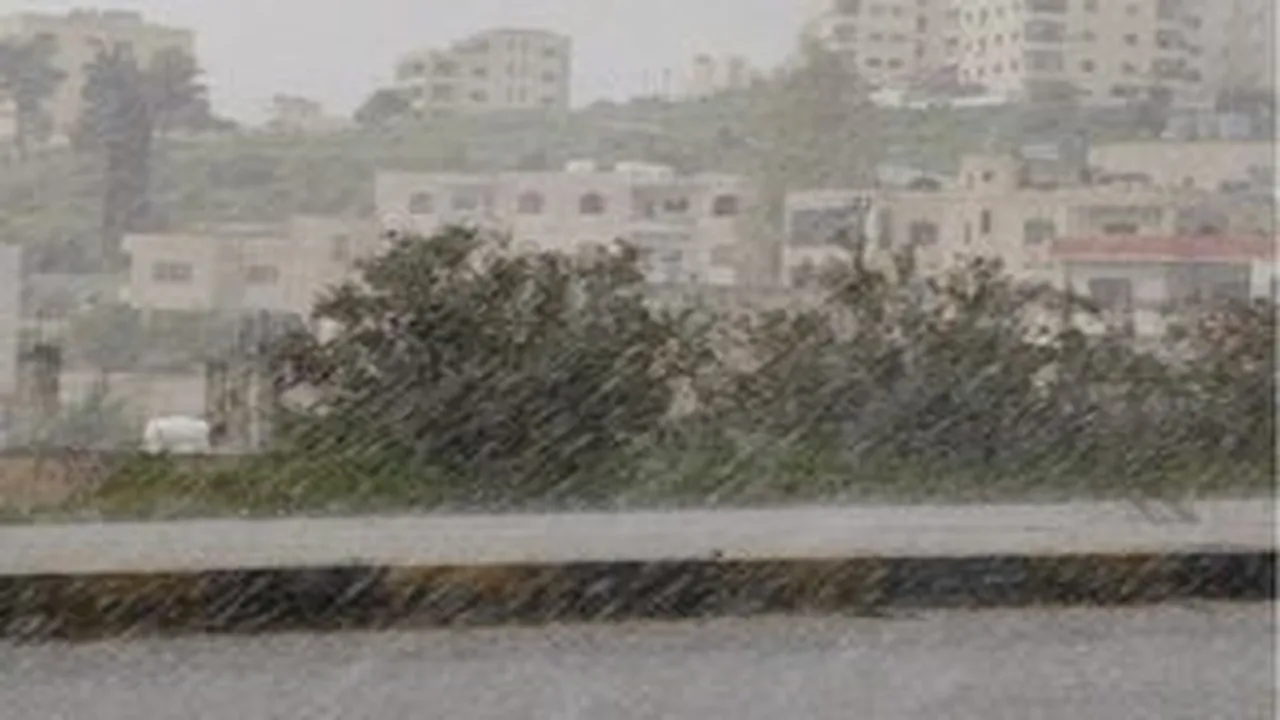 منطقة الجبيهة تتصدر قائمة المناطق الأكثر تسجيلاً لهطول الأمطار خلال المنخفض الجوي الحالي